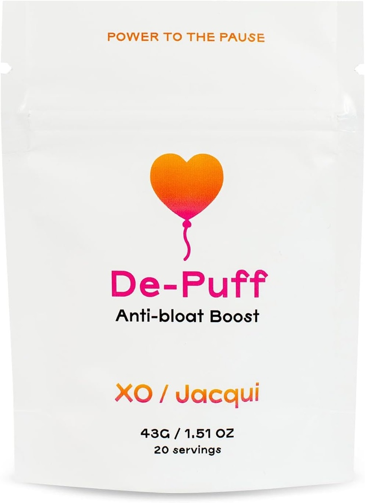 Υποστήριξη της εμμηνόπαυσης De-Puff για Bloating & Digestion – Add-on Booster για Protein Powder - Organic Vegan Εμμηνόπαυση Ανακούφιση για Συμπτώματα Εμμηνόπαυσης – με Ξίδι μηλίτη, Kelp Powder & Αγγούρι