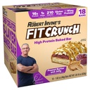 FITCRUNCH Snack Snack Size Protein Bars, 6-Layer Baked Bar, 1g ζάχαρη, χωρίς γλουτένη & μαλακό πυρήνα κέικ (18 Bars, φυστικοβούτυρο και ζελέ)