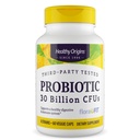 Healthy Origins Probiotic 30 Billion CFUs, 60 Veggie Capsules - 8 Clinically Studied Strains Including Lactobacillus & Bifidobacterium - Supports Microbiome, Gut & Immune Health- 2 Month Supply