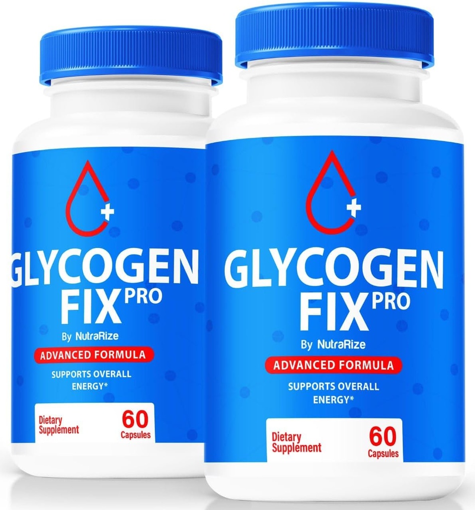 (2 Pack) Glycogen Fix Pro κάψουλες, All-Φυσική φόρμουλα υποστήριξης του αίματος, Premium συμπλήρωμα για την υποστήριξη υγιεινού τρόπου ζωής και τη διατήρηση σταθερών επιπέδων, Επίσημη GlycogenFix Pro Κριτικές (120 κάψουλες)