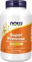 NOW Συμπληρώματα Τροφίμων, Super Primrose 1300 mg με φυσικά Occurring GLA (Gamma-Linolenic Acid), 120 Softgels