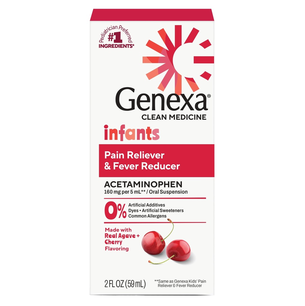 Καθαρή ακεταμινοφαίνη νηπίων της Genexa 