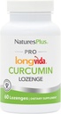 NaturesPlus PRO Longvida Curcumin - 60 Lozenges - Προάγει την υγιή ελεύθερη ριζική προστασία - μη ΓΤΟ, Vegan, Χωρίς γλουτένη, Χωρίς σόγια - 30 Υπηρεσίες