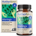 Motherlove Moringa (60 Liquid caps) Συμπλήρωμα Γαλουχίας για την υποστήριξη της προσφοράς μητρικού γάλακτος—Non-GMO, Βιολογικά Βότανα, Vegan, Kosher