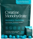 Ζάχαρη-ελεύθερος πλάσμα Μονοένυδρη Gummies (5g ανά πακέτο) - Ισχυρό πλάσμα Gummies για άνδρες και γυναίκες, συμπλήρωμα για την υποστήριξη των μυών, Γνωστική λειτουργία - μη-GMO, χωρίς γλουτένη, Mucuna Pruriens