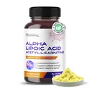 Alpha Lipoic Acid Acetyl-L-Carnitine - Cleanse Bladder Υποστήριξης, ούρα Φυλλαδική Υγεία - 180 ημερών Προμήθεια - Κατασκευάζεται στις ΗΠΑ