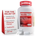Timely Acetaminophen 500mg - 500 Caplets - Extra Strength Pain Relief - Σε σύγκριση με το δραστικό συστατικό στο Extra Strength - Εμμηνορρυχεία, Πυρετός Μειωτής, Μικρός Πόνος της Αρθρίτιδας