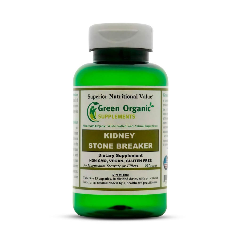 Green Organic Supplements' Kidneys Stone Breaker