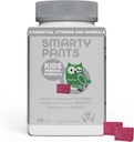 SmartyPants Kids Mineral Chews: Συμπληρώματα κιτρικού μαγνησίου & ασβεστίου με βιταμίνη D3, βιταμίνη C, K2, ψευδάργυρος & σελήνιο για ανοσοποιητική υποστήριξη, 60 Count (30 Day Supply)