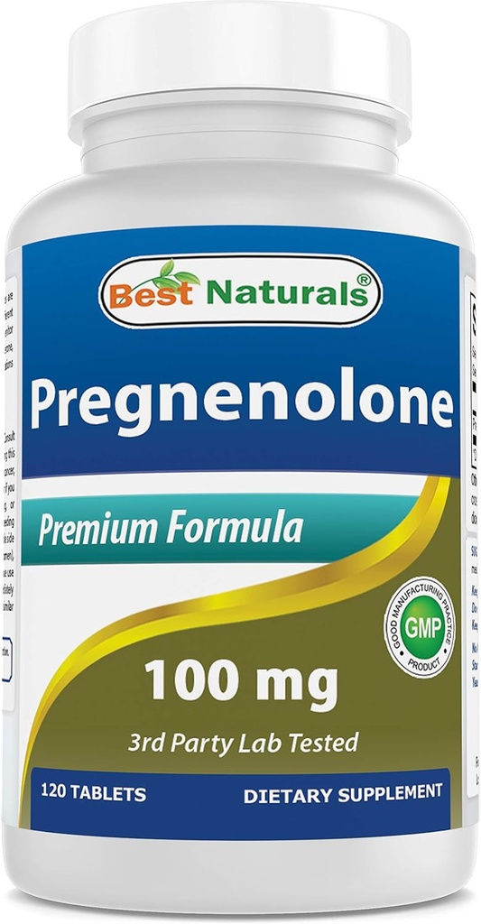 Best Naturals Pregnenolone 100 mg 120 δισκία