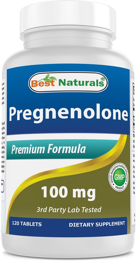 Best Naturals Pregnenolone 100 mg 120 δισκία