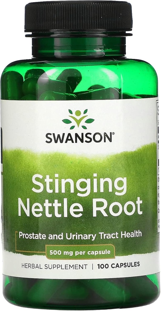 Swanson Stinging Nattle Root 500 Milligram, 100 Caps (πακέτο των 3)