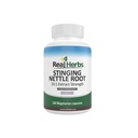 Real Herbs Stinging Nattle Root Extract 7500mg (750mg από 10:1 Extract) – Χορτοφαγικά Φιλικά, μη ΓΤΟ, Χωρίς γλουτένη – Υποστηρίζει Prostate & ούρα Υγεία – 100 κάψουλες