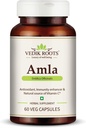 Amla Capsules 100% Organic Immunity Enhancer Natural Source of Vitamic C Herbal Supplements (60 Capsules) (Pack of 1)