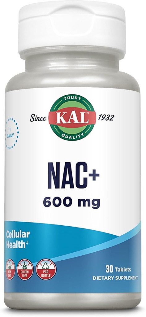 Kal 600 Mg N- Acetyl Cysteine Plus δισκία, 30 μέτρα