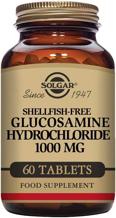 Solισκία Solgar Glucosamine Hydrocloride, 1000 mg, 60 Count