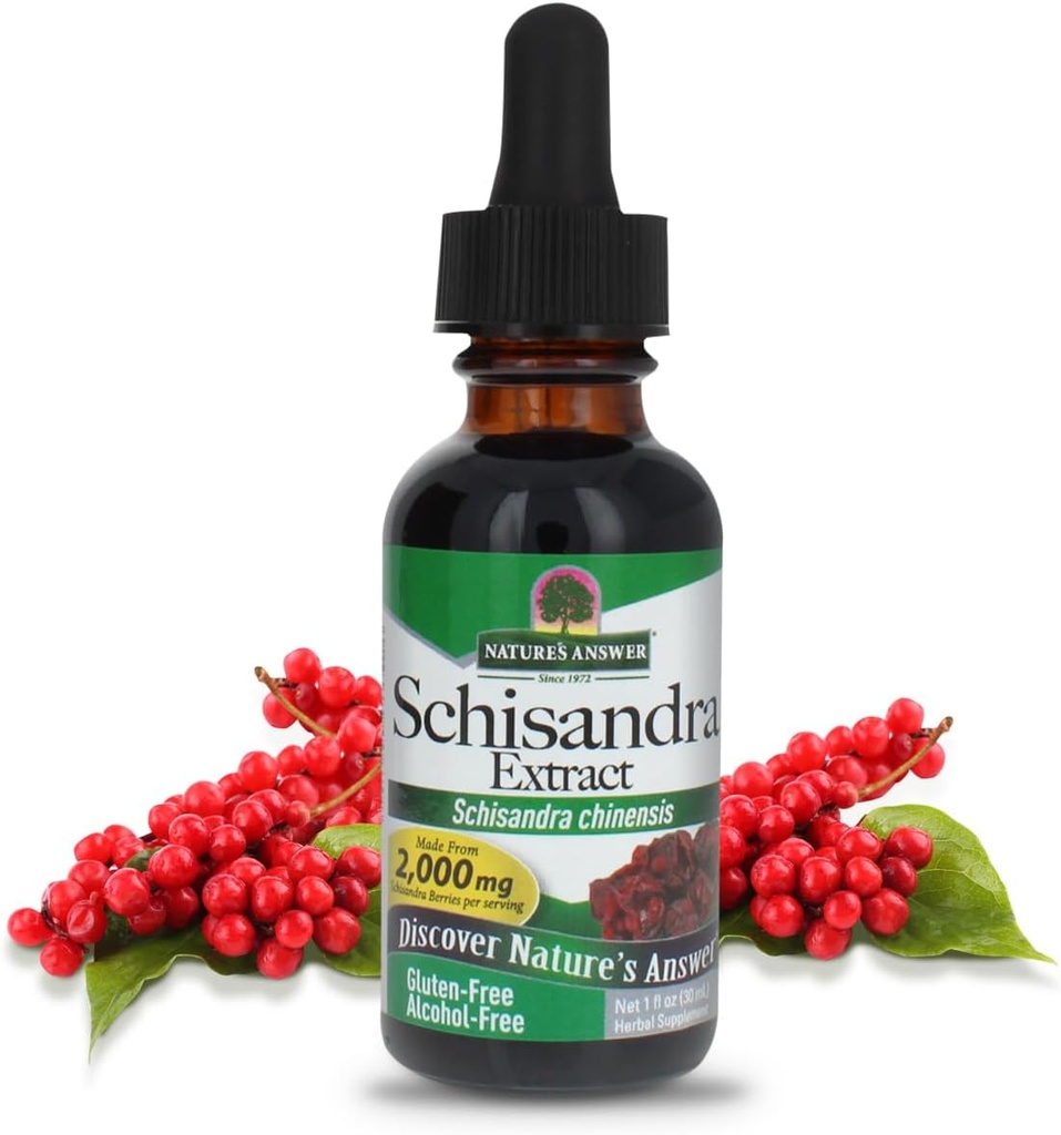 Nature's Answer Schisandra Berry, 1-Ounce
