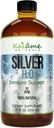 Kaiame Naturals Colloidal Silver, Ionic Silver Solution, 10 PPM, Large 32 oz Glass Bottle, Natural Immune Support Supplement, Safe for Adults, Children, and Pets