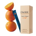 Ιδιοκτήτης Triple Collagen Liquid Packets On-The-Go - Πεπτίδια με υδρολυμένο θαλάσσιο κολλαγόνο, ελαστίνη, υαλουρονικό οξύ και βιταμίνη για υγιές δέρμα - Πορτοκαλί Γεύση - 14 Ατομικές συσκευασίες ραβδιού