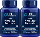 Life Extension Ultra Prostate Formula, 100 Softgels (πακέτο των 2) - Φυσικό συμπλήρωμα για τους άνδρες