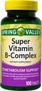 ikj Super Vitamin B- Complex Tablets Συμπλήρωμα διατροφής, 100 Count