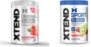 XTEND αρχικό BCAA σκόνης έκρηξη υδατομελών & σπορ BCAA σκόνης φράουλας Kiwi Splash - Ηλεκτρολύτη σκόνη για την ανάκτηση & ενυδάτωση με αμινοξέα - 30 εξυπηρετούν