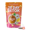 SkinnyBoost 28 ημέρα Detox Ημέρα Τσάι - CITRUS MINT (28 Τσάι Τσάι Τσάι) Υποστηρίζει την ενίσχυση του μεταβολισμού, Detox, Όλα φυσικά, μη ΓΤΟ, Vegan, Keto Φιλικό