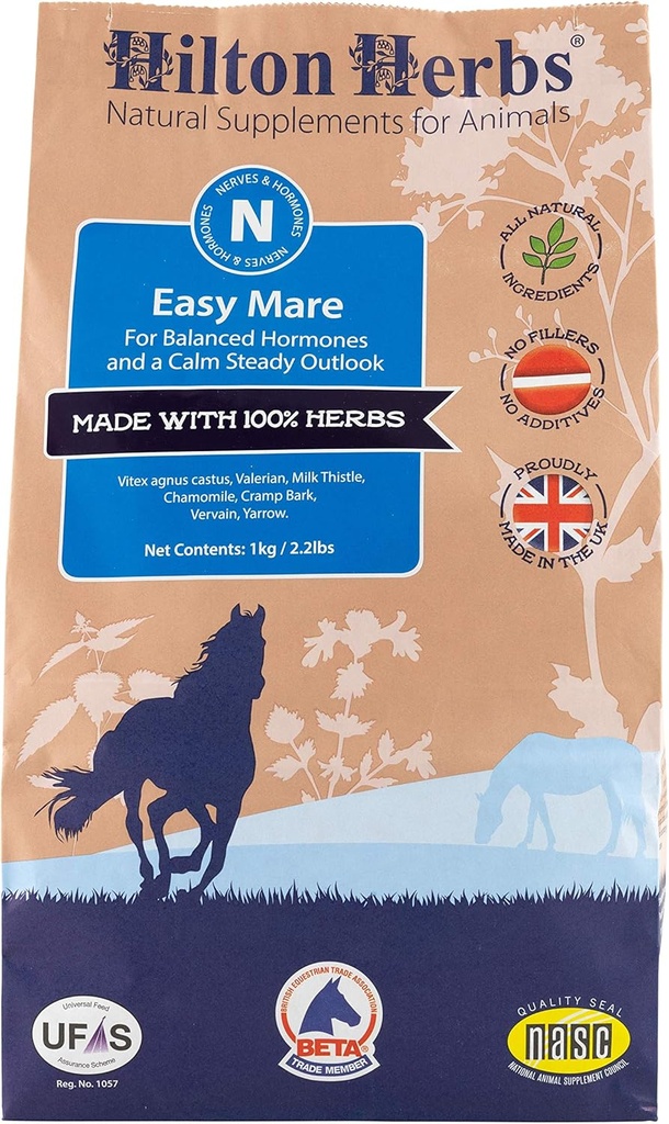 Easy Mare: Υποστηρίζει ισορροπημένες ορμόνες & ήρεμη συμπεριφορά