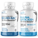 Nature's Fusions Neuro Nac (NAC Ethyl Ester) & R Alpha Lipoic Acid 600mg (60ct)