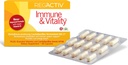 Reg'Activ Immune & Vitality - Μεταβολισμός Booster με Lactobacillus fermentum ME-3 Προβιοτικά για συμπληρώματα υγείας Digestive Health Gut Health, με Βιταμίνες Vegan Απαραίτητες για την ανοσοσυντήρηση της υγείας