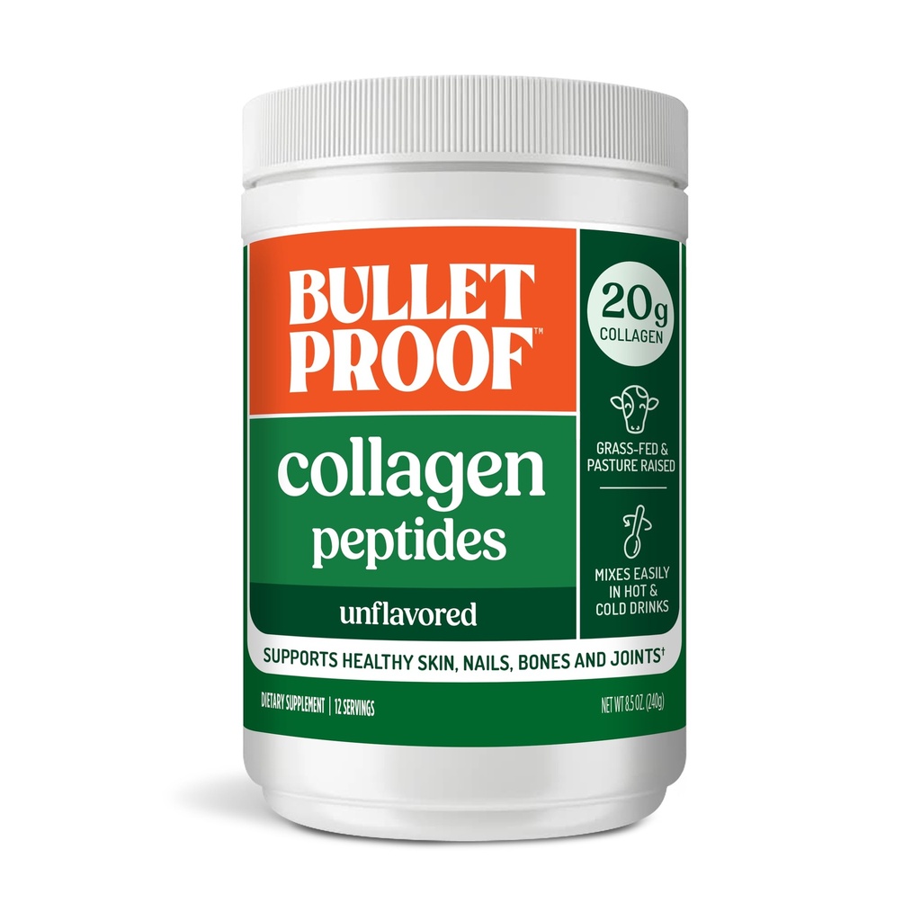Αλεξίσφαιρο Collagen 18g Κόνις πρωτεΐνης, 8.5 oz, Μη αρωματισμένο