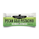 Thunderbird Bars Energy Snack, Gluten-Free with Protein, Healthy Real Food, Vegan Paleo Non-GMO, No Added Sugar, Pecan Goji Pistachio Flavor (12 Count, 1.7 oz. Bars)