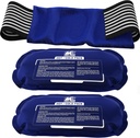 Ice Packs for Injuries Reusable (3-Piece Set) – Hot and Cold Ice Pack Therapy Gel Wrap Support – Supports Recovery, Joint and Muscle Pain – Knees, Back & More (3 Piece Set - Classic)
