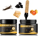 Shilajit Resin για τους άνδρες - Μέγιστη ισχύς φυσικό οργανικό Shilajit Resin σε 85+ ίχνη ορυκτών, χρυσό βαθμού Ιμαλαΐων Pure Shiljait για την ενέργεια, Υποστήριξη Impune, 50 γραμμάρια πακέτο των 2 (6 μήνες προμήθεια)