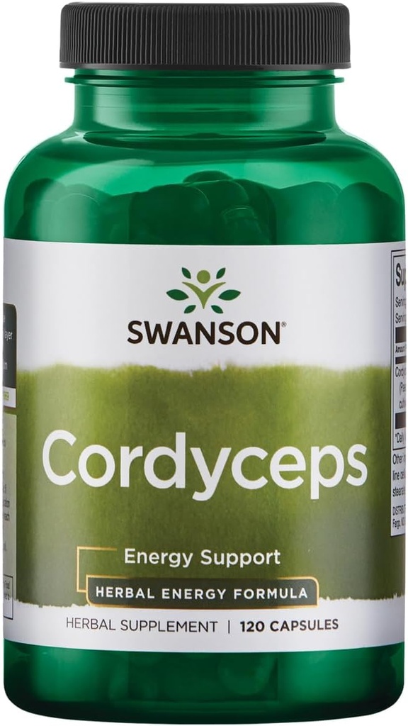 Swanson Cordyceps 600 Milligrams 120 Κάψουλες