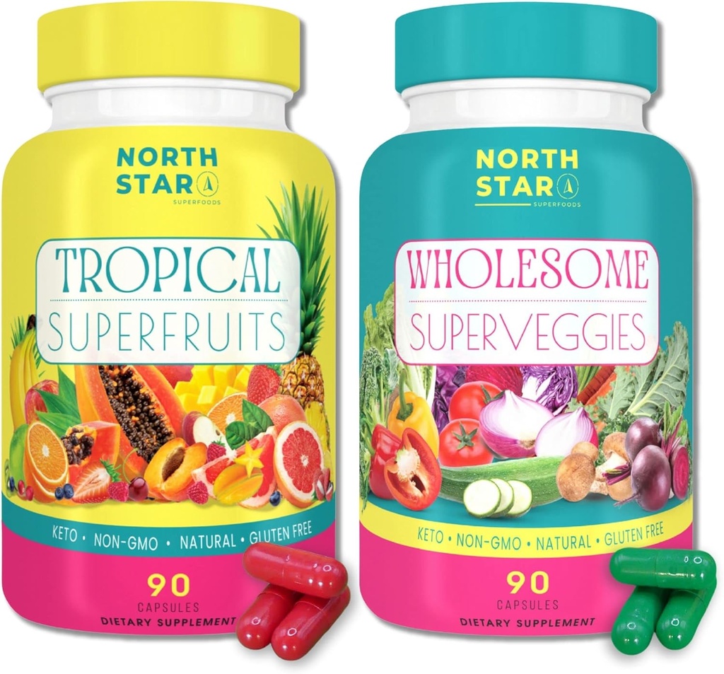 Superfood Rich Keto Tropical Fruit + Wholesome Veggie Συμπληρώματα 