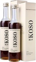 R's KOSO 5-Day Cleanse Ιαπωνικό Ένζυμο Ποτό πλούσιο σε προβιοτικά και προβιοτικά, Φτιαγμένα από 100+ Λαχανικά ? Φρούτα - Φυσική υποστήριξη για την καλύτερη πέψη και την υγεία των ούλων + Detox + Cleanse - 16oz × 2
