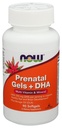 Τώρα Τροφές Προγεννητικά Gels Plus DHA, 90 CT