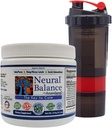 NEURAL BALANCE Anandanol with Proprietary Digestive Enzyme Blend, 9.5 Ounce 60 Servings Bundled with Shaker