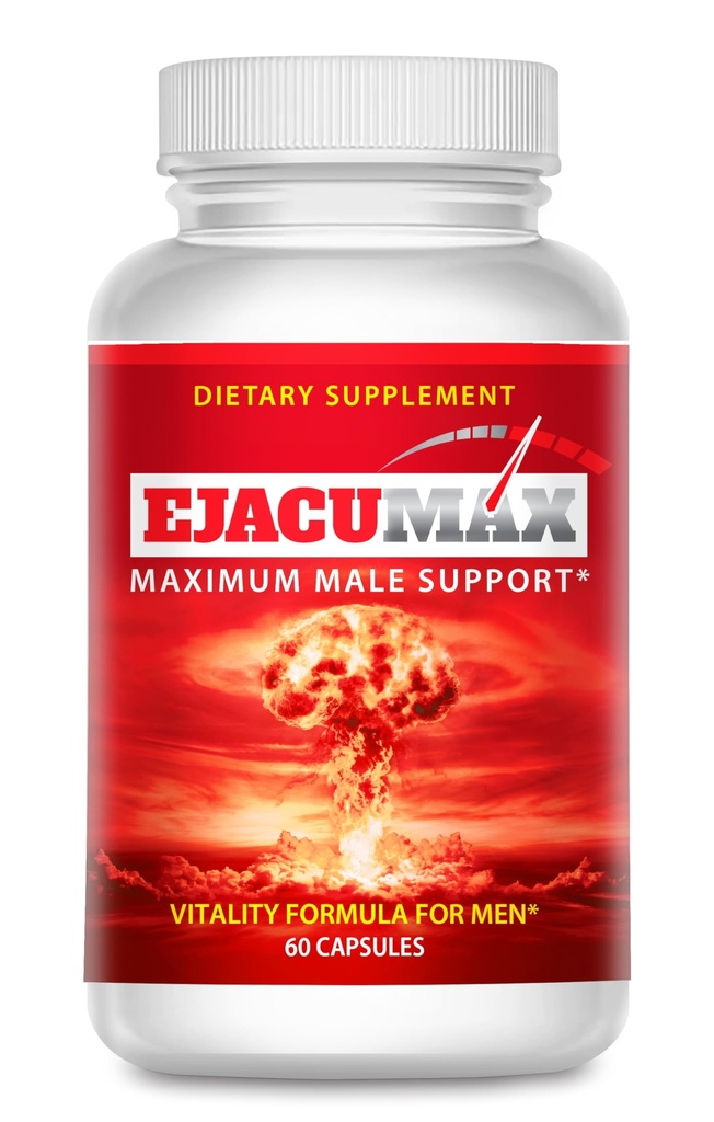 Ejacumax Vitality- Προγεννητικές Βιταμίνες για Άνδρες-φόρμουλα γονιμότητας - Άντρας Τόμος Semen Ενισχυτής- Υψηλής Ικανότητας Κόμβος σπέρματος Ενίσχυση της διαμόρφωσης- Όλα φυσικά και αποτελεσματικά- 60 κάψουλες