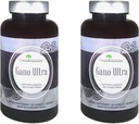 Aloha Medicals Gano Ultra, Certified Organic Mushroom Supplement, Natural Health Supplement, Pack of 2, 90 Κάψουλες κάθε μία