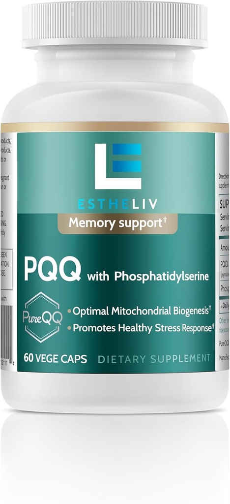ESTHELIV® PQQ με Φωσφατιδυλσερίνη 60 VegeCaps