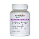 Transformation The Genesis of Good Health Enzymes ReleaseZyme Blend Supplement with Natural Herbs, Advanced Digestive Support Formula with Protease, Break Down Proteins, Plant Based, 100 Κάψουλες