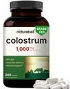 NatureBell Bovine Colostrum Supplement 1,000mg ανά υπηρεσία, 240 κάψουλες 