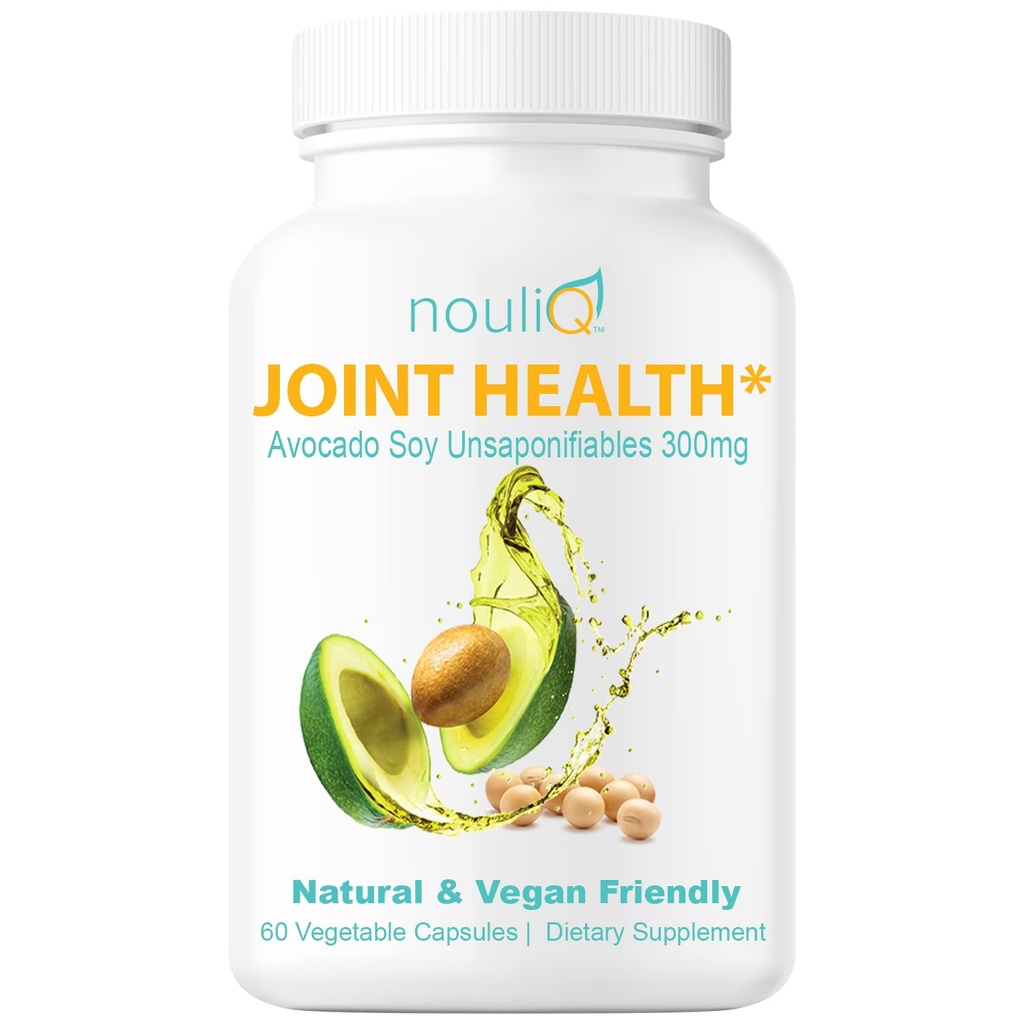 Φυσικό & Vegan-Friendly Joint Health Supplement, Avocado Soy Unsaponifiables 300mg, Μη ΓΤΟ, Χωρίς Γλουτένη, Τεχνητά Χρώματα ή Γεύσεις, Γαλακτοκομικά και Shellfish, 60 ημέρες προσφοράς.