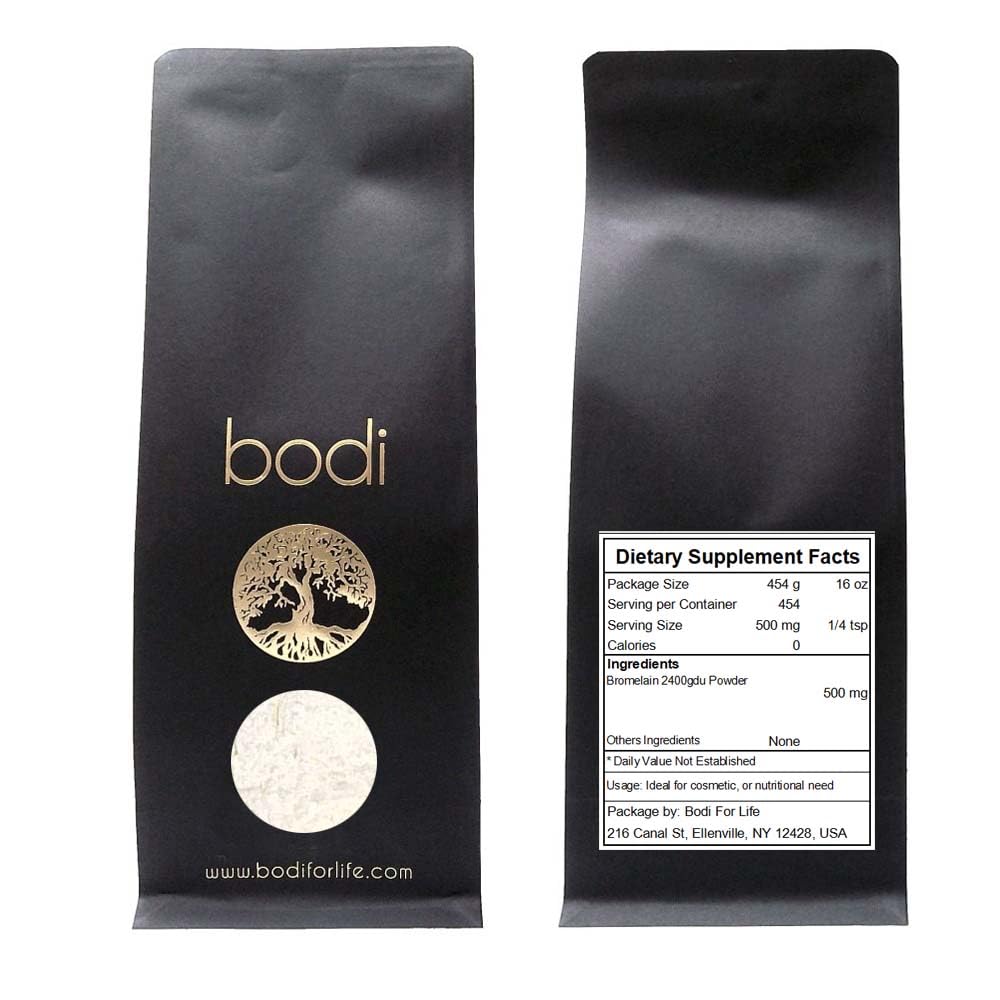 bodi : Bromelain Powder 2400gdu Extract 