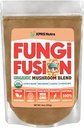 XPRS Nutra Fungi Fusion Βιολογικό μείγμα σκόνης μανιταριών, Premium μείγμα χαίτη του λιονταριού, Reishi, Chaga, Cordyceps για τη διανοητική καθαρότητα, τη γνώση, την ενέργεια και την ασυλία - 8 Ουγγιά