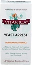 Vitanica Yeast Σύλληψη, Ομοιοπαθητικά Κολπικά Υποθετικά, για Συμπτώματα Μόλυνσης της Μαγιάς, Ανακουφίζει Κάψιμο, φαγούρα & Απαλλαγή, με Βορικό οξύ, Λάδι Τσάι & Προβιοτικά, Vegan (Σύλληψη της Μαγιάς, 14)