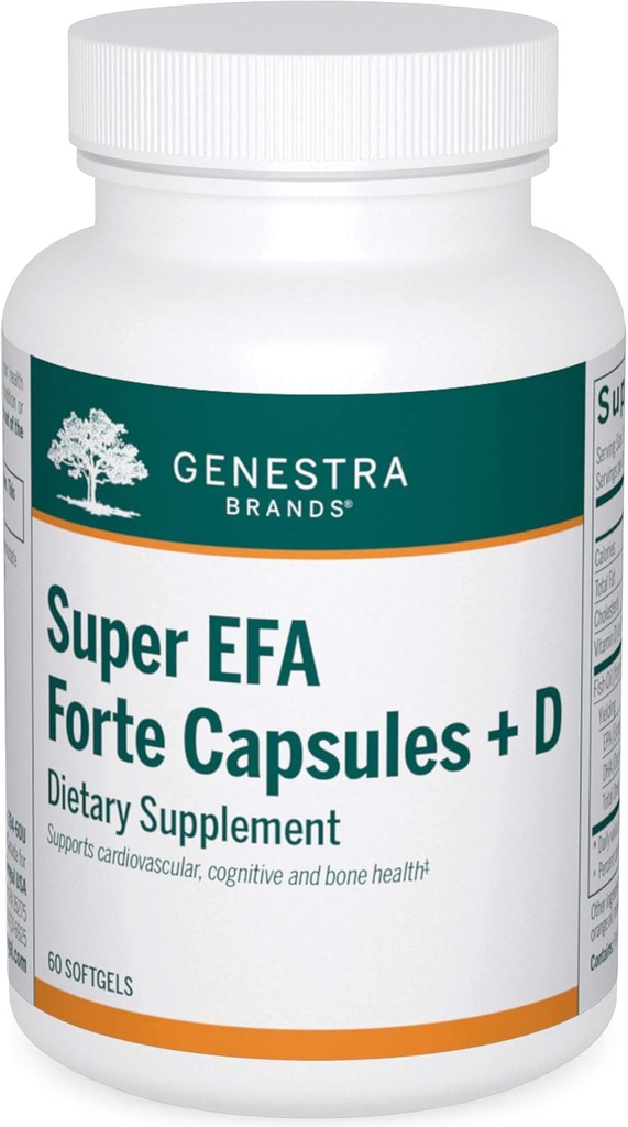 Genestra Brands Super EFA Forte Κάψουλες + D 