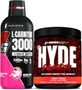 PROSUPPS L-Carnitine 3000 Διεγερτικές Δωρεάν Υγρές Σφηνές (Dragon Fruit) και ο κ. Hyde Signature Series Pre-Workout Ενεργειακό Ποτό σε σκόνη (Fruit Punch) Bundle